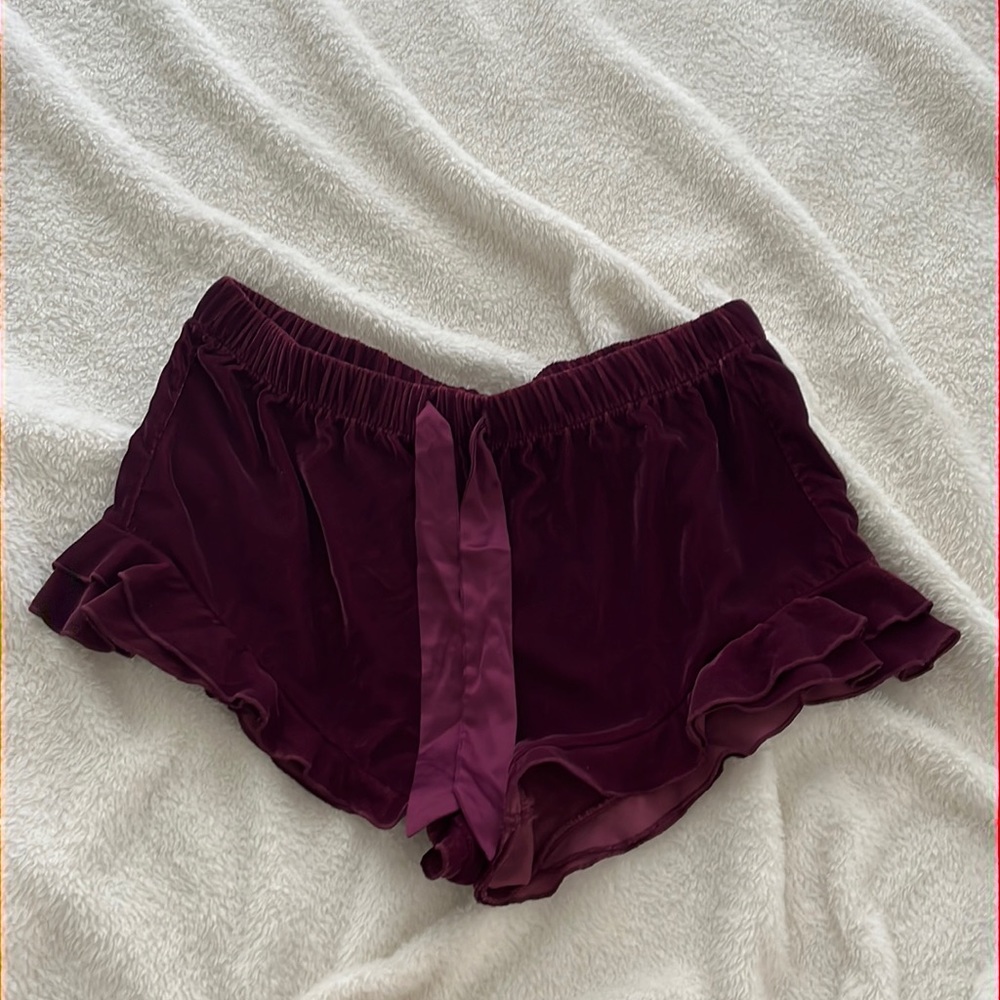 Victoria’s Secret Velvet Sleep Shorts